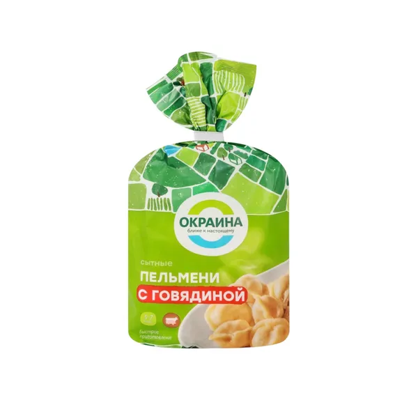 Пельмени "ОКРАИНА" с говядиной
