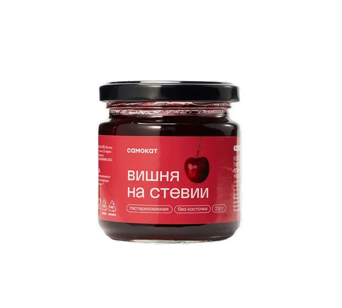 Варенье без сахара "Вишня на стевии" (Самокат)